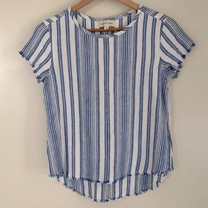 CLOTH & STONE linen blend top